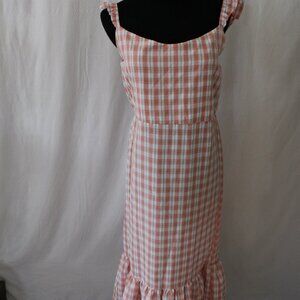 SALE! VELVET TORCH MIDI CASUAL SUNDRESS RUFFLE SLEEVE M MEDIUM NWT'S